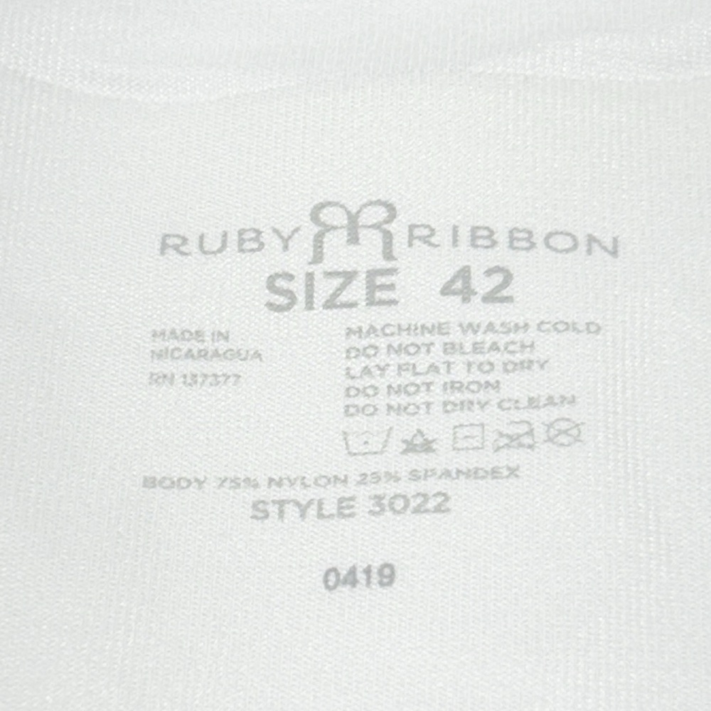 Ruby Ribbon White Original Full Support Cami - Si… - image 3